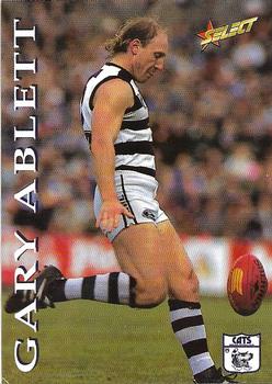 1995 Select AFL #49 Gary Ablett Front